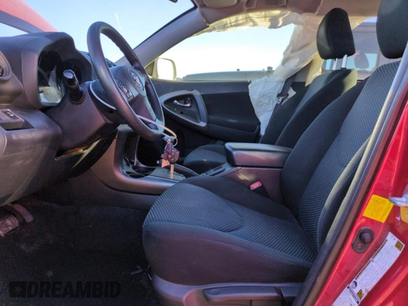 2012 Toyota RAV4 Sport with VIN JTMRK4DV5C5107440, listed as a Copart auction lot 46934795 with 92,263 mi miles and Salvage title. Bid and sale history available at DreamBid. Image 7.