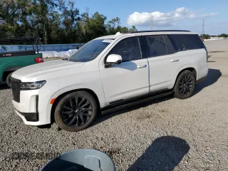 2021 Cadillac Escalade Sport z VIN 1GYS3FKL1MR192437, wystawiony jako Copart lot #78201124 z przebiegiem Nie podano mil oraz Szkoda całkowita • Salvage title. Historia ofert i sprzedaży dostępna na DreamBid. Obrazek 1.
