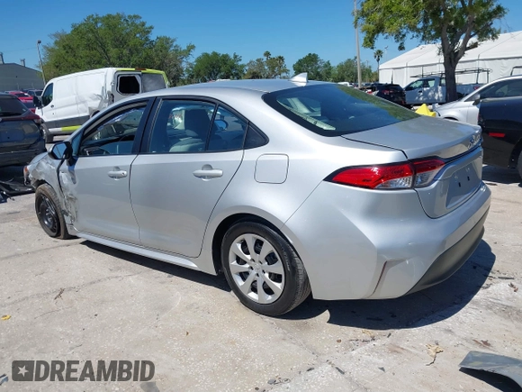 2023 Toyota Corolla LE with VIN 5YFB4MDE7PP012267, listed as a IAAI auction lot 41891314 with 51,419 mi miles and . Bid and sale history available at DreamBid. Image 3.