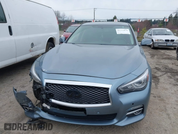 2017 Infiniti Q50 Premium z VIN JN1EV7AP1HM743432, wystawiony jako IAAI lot #41777874 z przebiegiem 94 354 mil mil oraz . Historia ofert i sprzedaży dostępna na DreamBid. Obrazek 12.