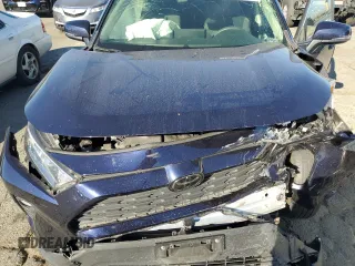 2019 Toyota RAV4 XLE with VIN JTMP1RFV8KD513544, listed as a Copart auction lot 73611684 with Not Provided miles and Salvage Title. Bid and sale history available at DreamBid. Image 12.