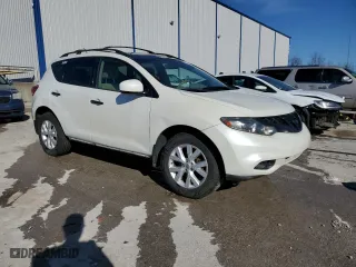 2011 Nissan Murano SV with VIN JN8AZ1MW3BW187169, listed as a Copart auction lot 43351245 with 148,226 mi miles and Salvage Title. Bid and sale history available at carsss.com. Image 4.
