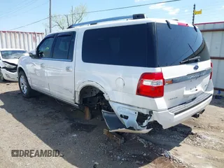 2017 Ford Expedition Max Limited с VIN 1FMJK1KT7HEA81097, выставлен на аукционе IAAI как лот 41974420 с пробегом 145 645 миль миль и . История ставок и продаж доступна на DreamBid. Изображение 3.