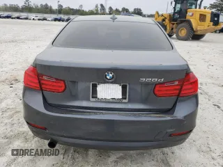 2014 BMW 3 Series 328d with VIN WBA3D3C51EK156907, listed as a Copart auction lot 51403055 with 215,812 mi miles and Salvage Title. Bid and sale history available at carsss.com. Image 6.