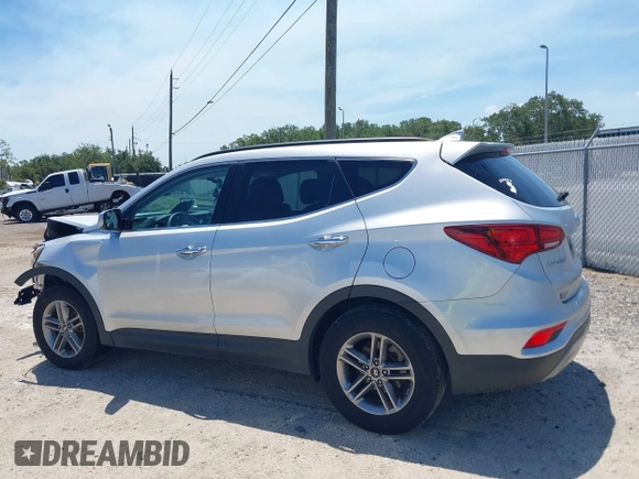 2017 Hyundai Santa Fe 2.4L with VIN 5XYZU3LB7HG407524, listed as a IAAI auction lot 42580597 with 117,311 mi miles and . Bid and sale history available at DreamBid. Image 13.