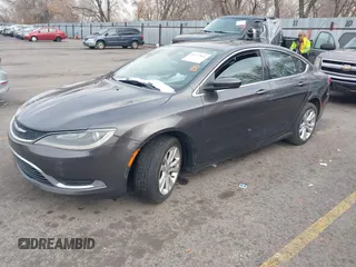 2015 Chrysler 200 Limited with VIN 1C3CCCAB1FN587766, listed as a IAAI auction lot 41237842 with 179,788 mi miles and . Bid and sale history available at DreamBid. Image 2.