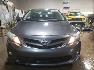 2012 Toyota Corolla L with VIN 2T1BU4EE8CC756338, listed as a Copart auction lot 46357755 with 156,496 mi miles and Salvage Title. Bid and sale history available at carsss.com. Image 5.