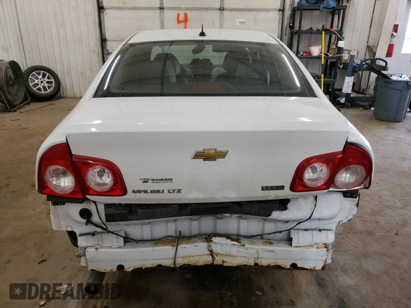 2011 Chevrolet Malibu LTZ with VIN 1G1ZE5EU4BF358597, listed as a Copart auction lot 50094405 with 116,463 mi miles and Salvage Title. Bid and sale history available at DreamBid. Image 6.