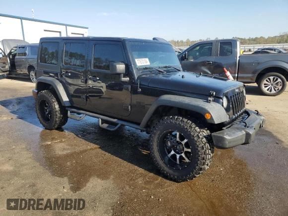 2018 Jeep Wrangler JK Unlimited Sport S with VIN 1C4HJWDG5JL928106, listed as a Copart auction lot 77670184 with 70,228 mi miles and Salvage Title. Bid and sale history available at carsss.com. Image 4.
