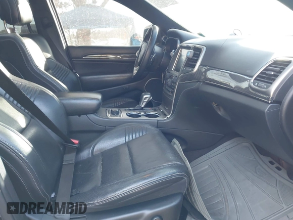2017 Jeep Grand Cherokee SRT with VIN 1C4RJFDJ3HC694736, listed as a IAAI auction lot 41292771 with 79,966 mi miles. Bid and sale history available at carsss.com. Image 5.
