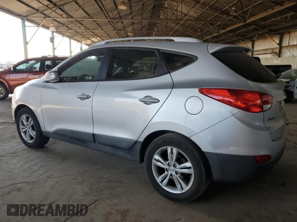 2013 Hyundai Tucson GLS with VIN KM8JU3AC9DU656873, listed as a Copart auction lot 43783415 with 143,513 mi miles and Salvage Title. Bid and sale history available at carsss.com. Image 2.