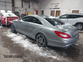 2012 Mercedes-Benz CLS-Class CLS 63 AMG with VIN WDDLJ7EB1CA035325, listed as a IAAI auction lot 41606737 with 89,602 mi miles. Bid and sale history available at carsss.com. Image 3.