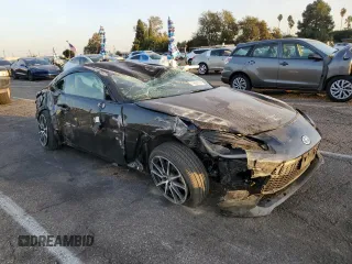 2023 Toyota GR86 with VIN JF1ZNBB15P9761368, listed as a Copart auction lot 79664384 with 6,100 mi miles and Salvage Title. Bid and sale history available at carsss.com. Image 4.