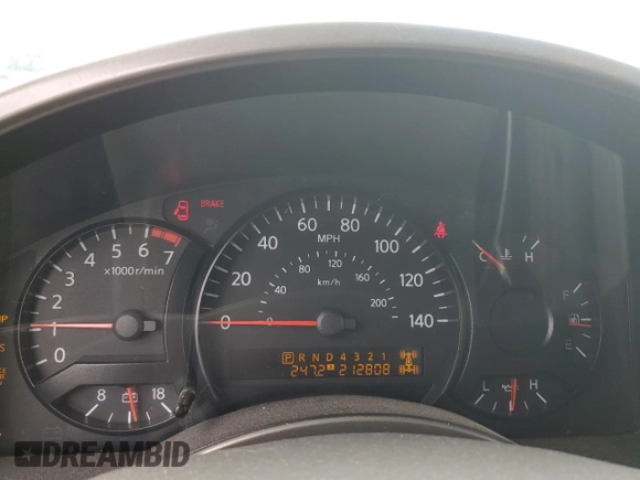 2006 Nissan Titan SE with VIN 1N6BA06B56N549572, listed as a Copart auction lot 55050165 with 212,808 mi miles and Salvage title. Bid and sale history available at DreamBid. Image 9.