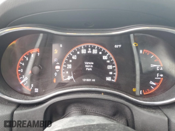 2016 Dodge Durango R/T with VIN 1C4SDJCT0GC387540, listed as a Copart auction lot 78990964 with 131,831 mi miles and Salvage title. Bid and sale history available at DreamBid. Image 9.