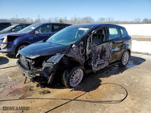 2013 Ford C-Max Hybrid SEL with VIN 1FADP5BU6DL515623, listed as a Copart auction lot 46319045 with 113,555 mi miles and Non Repairable. Bid and sale history available at carsss.com. Image 1.