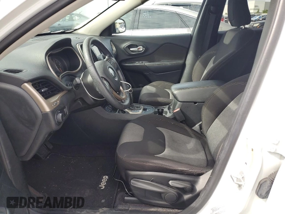 2016 Jeep Cherokee Sport with VIN 1C4PJLAB7GW311803, listed as a Copart auction lot 64660745 with 105,599 mi miles and Clean title. Bid and sale history available at DreamBid. Image 7.