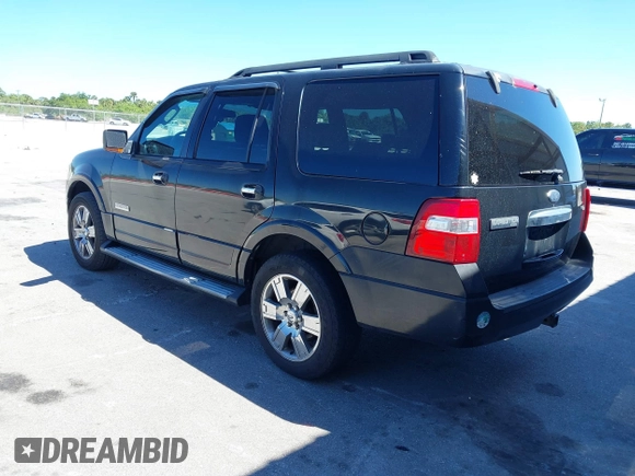2007 Ford Expedition Limited with VIN 1FMFU19567LA52692, listed as a IAAI auction lot 41823596 with 195,673 mi miles. Bid and sale history available at carsss.com. Image 3.