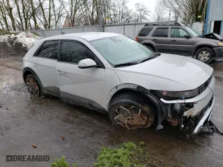2023 Hyundai IONIQ 5 SEL with VIN KM8KNDAF6PU133221, listed as a Copart auction lot 42725073 with 7,893 mi miles. Bid and sale history available at carsss.com. Image 4.