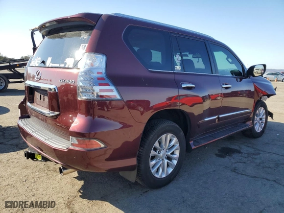 2019 Lexus GX with VIN JTJBM7FX1K5219563, listed as a Copart auction lot 48558025 with 51,954 mi miles and Salvage Title. Bid and sale history available at carsss.com. Image 3.