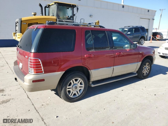 2004 Mercury Mountaineer Convenience with VIN 4M2ZU86K34ZJ33799, listed as a Copart auction lot 80166614 with 217,718 mi miles and Clean Title. Bid and sale history available at carsss.com. Image 3.