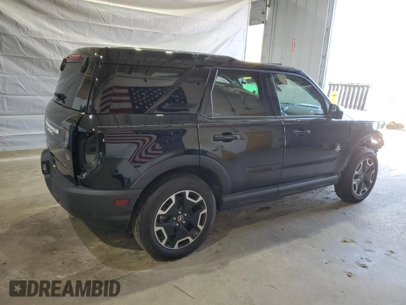 2024 Ford Bronco Sport Outer Banks with VIN 3FMCR9C64RRE30484, listed as a Copart auction lot 56009475 with 3,035 mi miles and Salvage title. Bid and sale history available at DreamBid. Image 3.