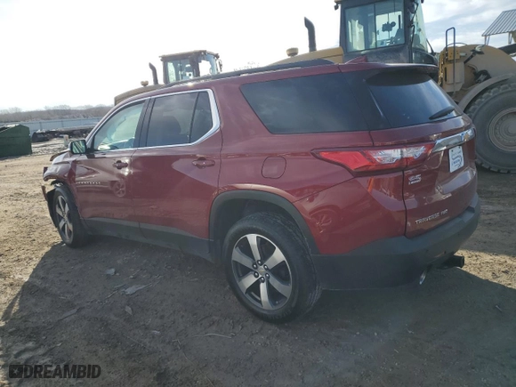 2019 Chevrolet Traverse LT Leather with VIN 1GNEVHKW9KJ298463, listed as a Copart auction lot 46893445 with 99,157 mi miles and Salvage Title. Bid and sale history available at carsss.com. Image 2.