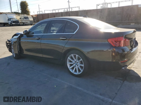 2014 BMW 5 Series 535d with VIN WBAXA5C58ED691145, listed as a Copart auction lot 50020125 with 141,297 mi miles and Salvage Title. Bid and sale history available at carsss.com. Image 2.