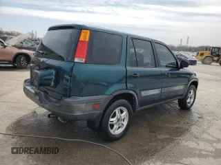 1997 Honda CR-V with VIN JHLRD1843VC020034, listed as a Copart auction lot 49144325 with 290,095 mi miles and Salvage Title. Bid and sale history available at carsss.com. Image 3.