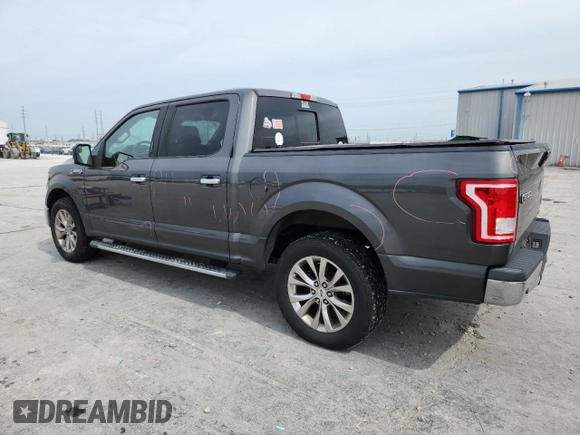 2015 Ford F-150 XL with VIN 1FTEW1CF7FKE55998, listed as a Copart auction lot 60543075 with 95,808 mi miles and Salvage title. Bid and sale history available at DreamBid. Image 2.