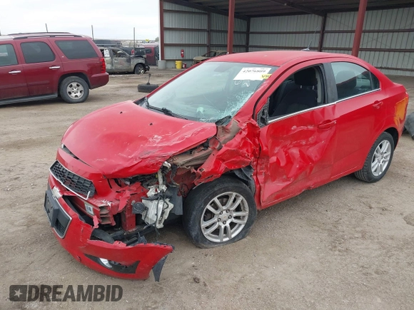 2012 Chevrolet Sonic LT with VIN 1G1JC5SH7C4133484, listed as a IAAI auction lot 42076809 with 100,506 mi miles and . Bid and sale history available at DreamBid. Image 17.