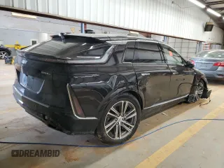 2024 Cadillac LYRIQ Luxury z VIN 1GYKPRRL8RZ107046, wystawiony jako Copart lot #89175705 z przebiegiem Nie podano mil oraz Szkoda całkowita • Salvage title. Historia ofert i sprzedaży dostępna na DreamBid. Obrazek 3.