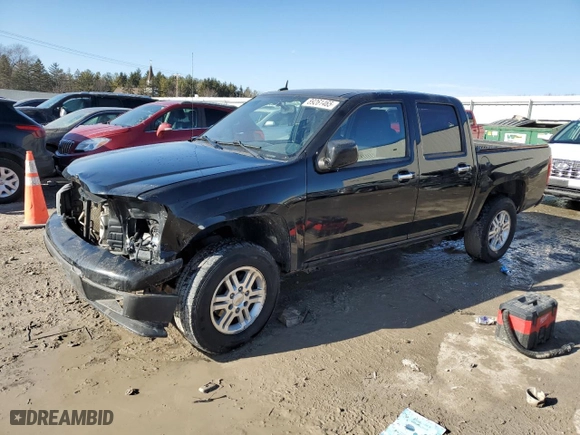 2012 Chevrolet Colorado LT w/1LT with VIN 1GCHTCFE1C8138036, listed as a Copart auction lot 89261465 with 238,215 mi miles and Salvage Title. Bid and sale history available at carsss.com. Image 1.