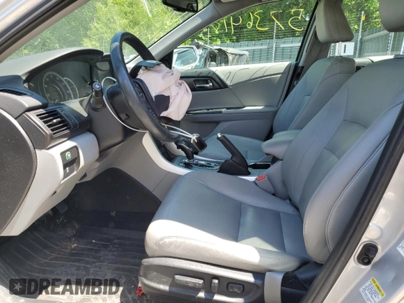 2015 Honda Accord EX-L with VIN 1HGCR2F80FA135480, listed as a Copart auction lot 57364185 with 183,265 mi miles and Salvage title. Bid and sale history available at DreamBid. Image 7.