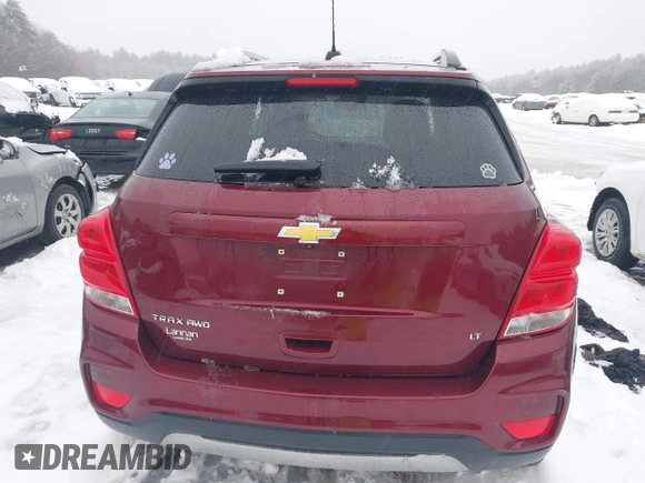 2017 Chevrolet Trax LT with VIN 3GNCJPSB1HL205687, listed as a IAAI auction lot 41566773 with 1 mi miles. Bid and sale history available at carsss.com. Image 16.