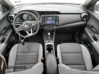 2023 Nissan Kicks SR with VIN 3N1CP5DV7PL566748, listed as a Copart auction lot 51146975 with 25,310 mi miles and Salvage Title. Bid and sale history available at DreamBid. Image 8.