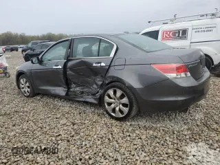 2010 Honda Accord Sdn EX-L with VIN 1HGCP3F87AA001506, listed as a Copart auction lot 50728255 with 206,480 mi miles and Salvage Title. Bid and sale history available at carsss.com. Image 2.