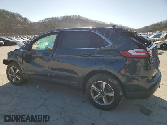 2024 Ford Edge SEL z VIN 2FMPK4J97RBA27846, wystawiony jako Copart lot #49391255 z przebiegiem Nie podano mil oraz Szkoda całkowita • Salvage title. Historia ofert i sprzedaży dostępna na DreamBid. Obrazek 2.