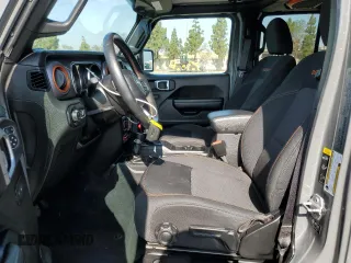 2021 Jeep Gladiator Mojave with VIN 1C6JJTEGXML578689, listed as a Copart auction lot 62963785 with 36,878 mi miles and Salvage title. Bid and sale history available at DreamBid. Image 7.