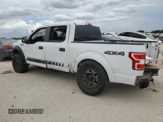 2018 Ford F-150 XL with VIN 1FTEW1EB4JKE30091, listed as a Copart auction lot 69098894 with 165,622 mi miles and Salvage Title. Bid and sale history available at carsss.com. Image 2.