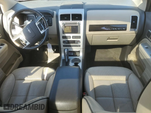 2010 Lincoln MKX with VIN 2LMDJ8JC4ABJ16887, listed as a Copart auction lot 46526765 with 166,533 mi miles and Salvage Title. Bid and sale history available at DreamBid. Image 8.