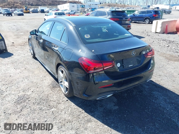 2019 Mercedes-Benz A 220 with VIN WDD3G4FB8KW006661, listed as a IAAI auction lot 41782495 with 54,227 mi miles and . Bid and sale history available at DreamBid. Image 3.