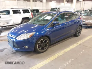 2013 Ford Focus SE with VIN 1FADP3K26DL336078, listed as a IAAI auction lot 41754365 with 104,568 mi miles. Bid and sale history available at carsss.com. Image 2.