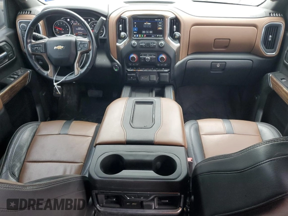 2019 Chevrolet Silverado 1500 High Country with VIN 1GCUYHED7KZ123569, listed as a Copart auction lot 51832765 with 116,614 mi miles and Salvage Title. Bid and sale history available at carsss.com. Image 8.