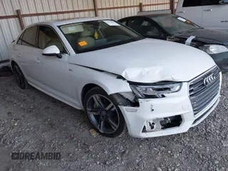 2017 Audi A4 Premium Plus with VIN WAUENAF42HN038154, listed as a IAAI auction lot 41113609 with 116,931 mi miles. Bid and sale history available at carsss.com. Image 1.