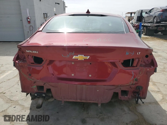 2018 Chevrolet Malibu LT with VIN 1G1ZD5ST9JF245774, listed as a Copart auction lot 46830935 with 126,817 mi miles and Salvage Title. Bid and sale history available at carsss.com. Image 6.