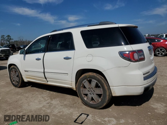 2013 GMC Acadia Denali with VIN 1GKKVTKD4DJ235985, listed as a Copart auction lot 46792055 with 187,364 mi miles and Salvage Title. Bid and sale history available at carsss.com. Image 2.