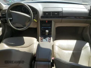 1997 Mercedes-Benz S-Class with VIN WDBGA43GXVA365653, listed as a Copart auction lot 52565395 with 138,555 mi miles and Clean Title. Bid and sale history available at carsss.com. Image 8.