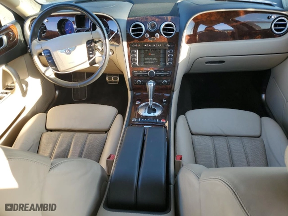 2006 Bentley Continental Flying Spur with VIN SCBBR53W26C036939, listed as a Copart auction lot 77526884 with 54,696 mi miles and Salvage Title. Bid and sale history available at carsss.com. Image 8.
