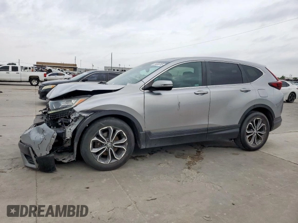 2020 Honda CR-V EX-L z VIN 5J6RW1H84LA017186, wystawiony jako Copart lot #54496745 z przebiegiem 245 813 mil mil oraz Szkoda całkowita • Salvage title. Historia ofert i sprzedaży dostępna na DreamBid. Obrazek 1.